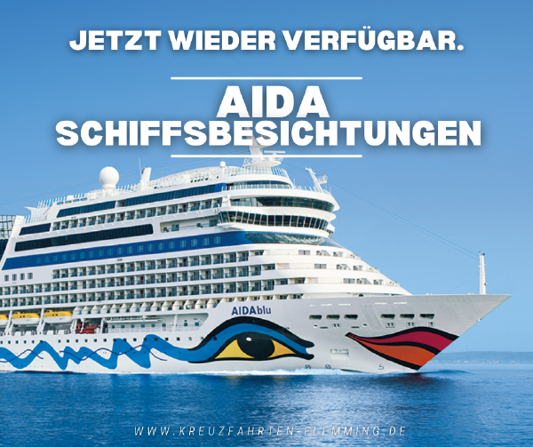 Jetzt AIDA Schiffsbesichtigungen buchen