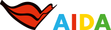 Logo AIDA Cruises, der Reederei mit der Kussmundflotte