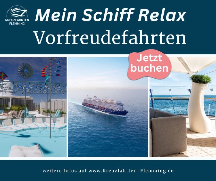 Mein Schiff Relax Vorfreudefahrten Kampagne