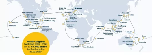 Costa Deliziosa Weltreise 2026