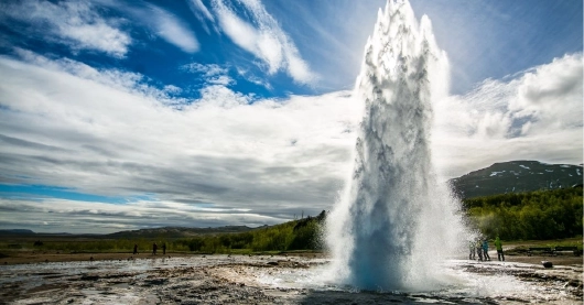 Nordeuropa Island Geysir Nordeuropa Island Geysir