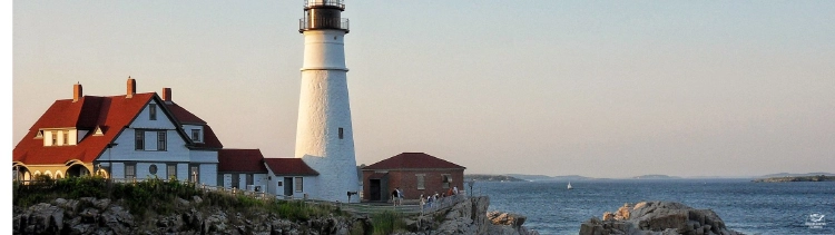 Nordamerika Neuengland Leuchtturm