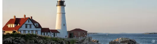 Nordamerika Neuengland Leuchtturm