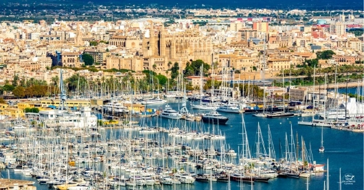 Mittelmeer Mallorca Hafen von Palma de Mallorca Mittelmeer Mallorca Hafen von Palma de Mallorca