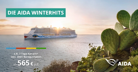 AIDA Wintertraum mit Bordguthaben
