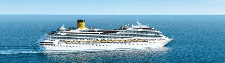 Costa Favolosa auf See