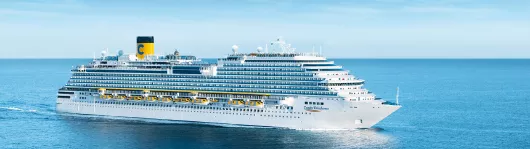 Costa Diadema auf See