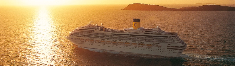 Costa Fortuna Abendstimmung