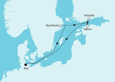 Mein Schiff 3 Metropolen der Ostsee