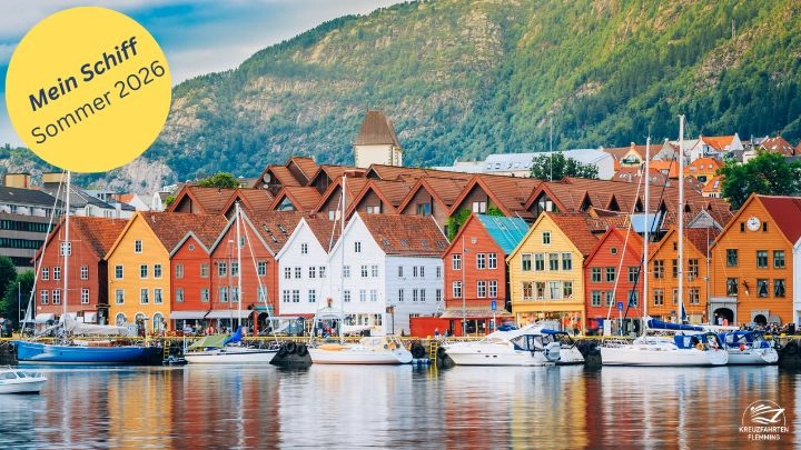 Mein Schiff Bergen Hafen