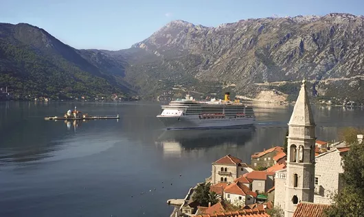 Mit Costa Kreuzfahrten in Kotor Montenegro