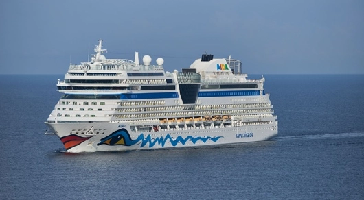 AIDAstella Schiff auf See