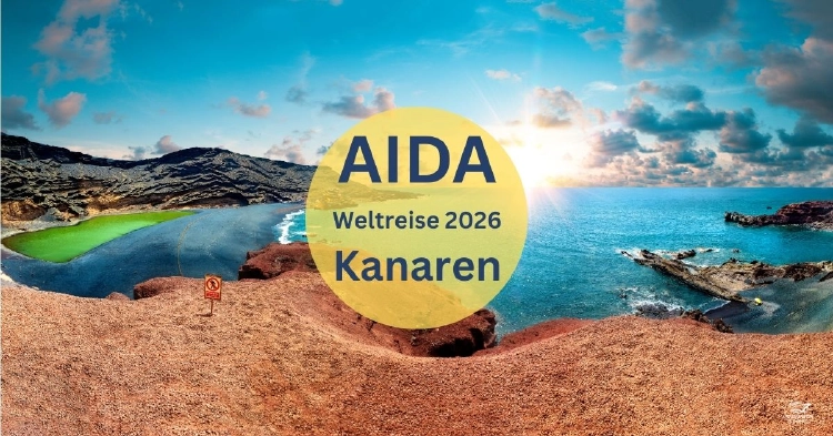 AIDA Weltreise 2026 Kanaren