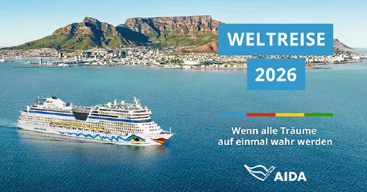 AIDAsol Weltreise 2026