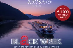 A-ROSA Black Week Kreuzfahrten 2026 buchen und sparen