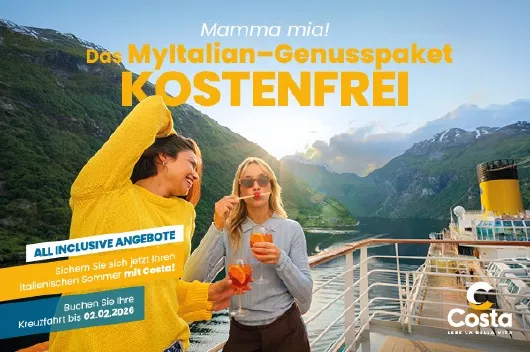 Costa All-Inclusive kostenfrei