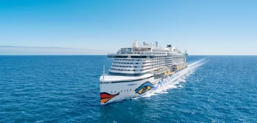 AIDAperla Schiff auf See