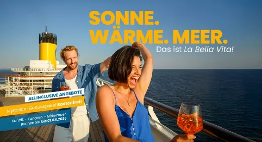 Costa All-Inclusive Angebote kostenfrei