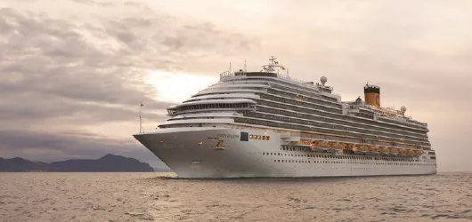 Costa Diadema auf See