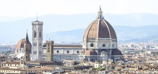 MSC Cruises Dom in Florenzin Italien