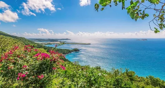 Mein Schiff Bucht Virgin Islands Karibik