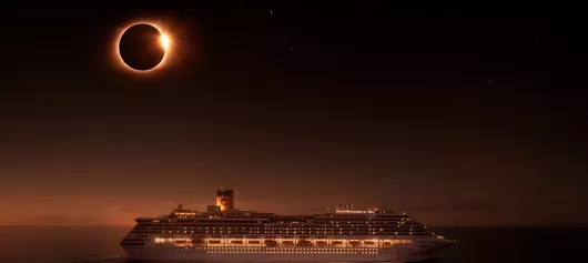 Costa Pacifica Sonnenfinsternis
