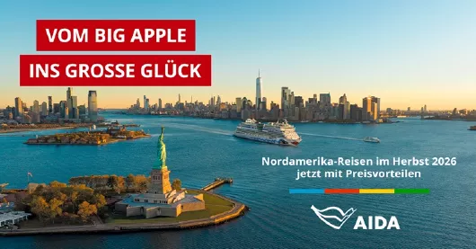 AIDA Nordamerika Aktionsangebote