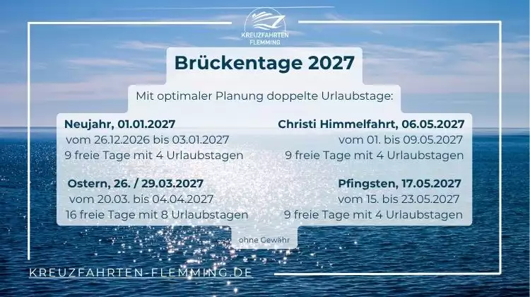Br&uuml;ckentage 2027