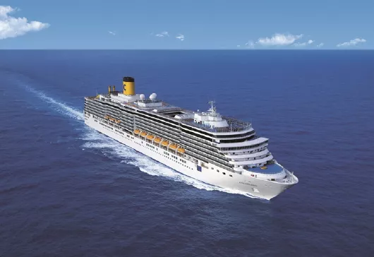 Costa Deliziosa Schiff auf Meer