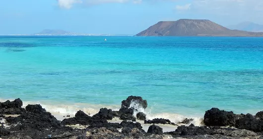 Fuerteventura Blick aufs Wasser