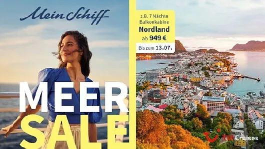 Mein Schiff Meer Sale Nordland