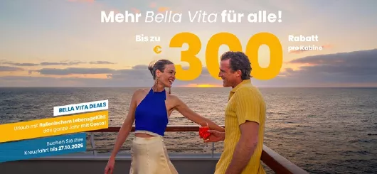 Costa Mehr Bella Vita für alle