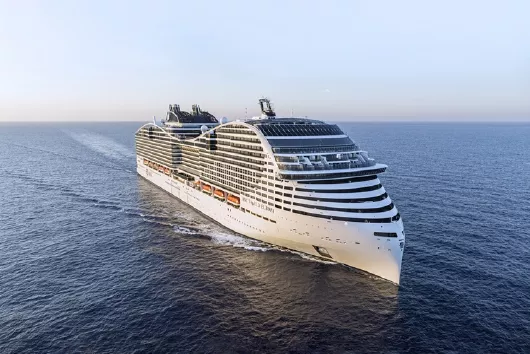 MSC World Europa auf See