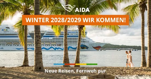 AIDA Buchungsstart 2028/29