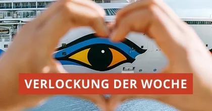 AIDA Verlockung der Woche großes Herz