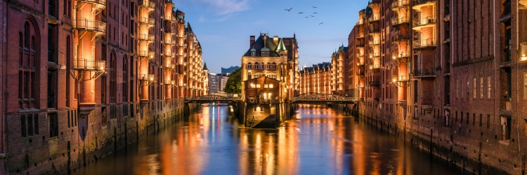 Speicherstadt in Hamburg
